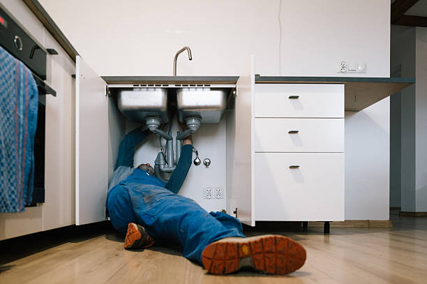 Professional Emergency Plumber technician working in Waltersburg, PA